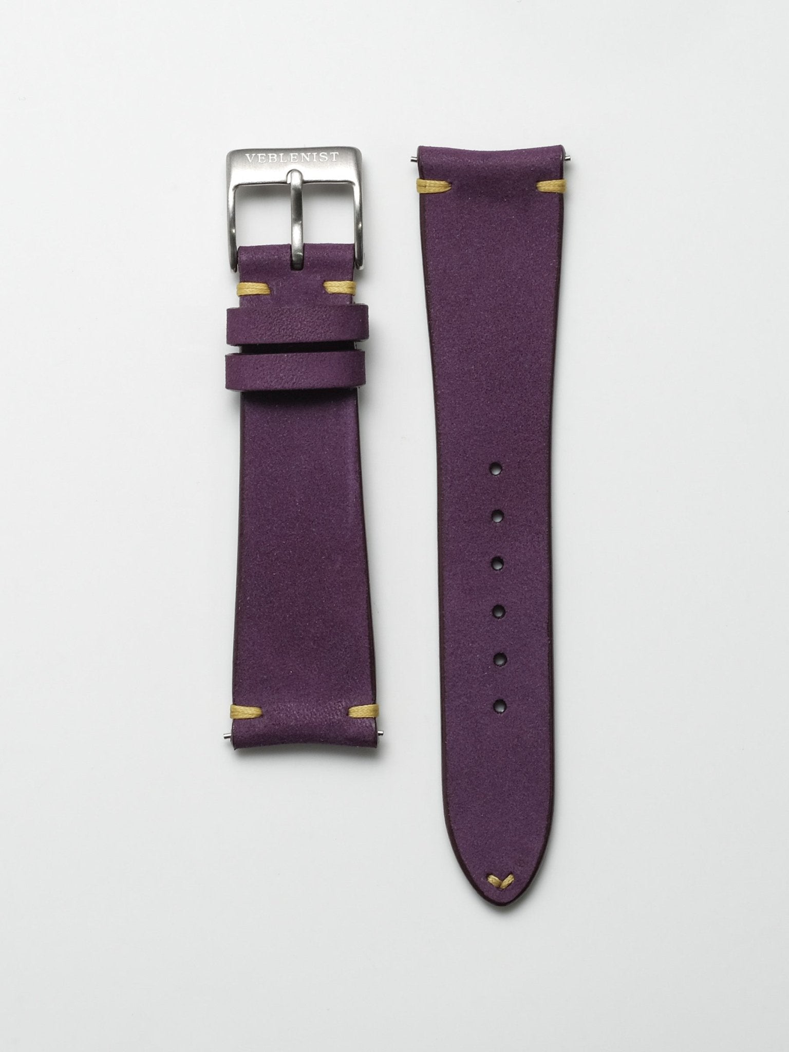 watch-strap-leather-purple-