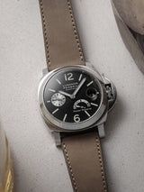 panerai veblenist watch strap leather mochachino nubuck
