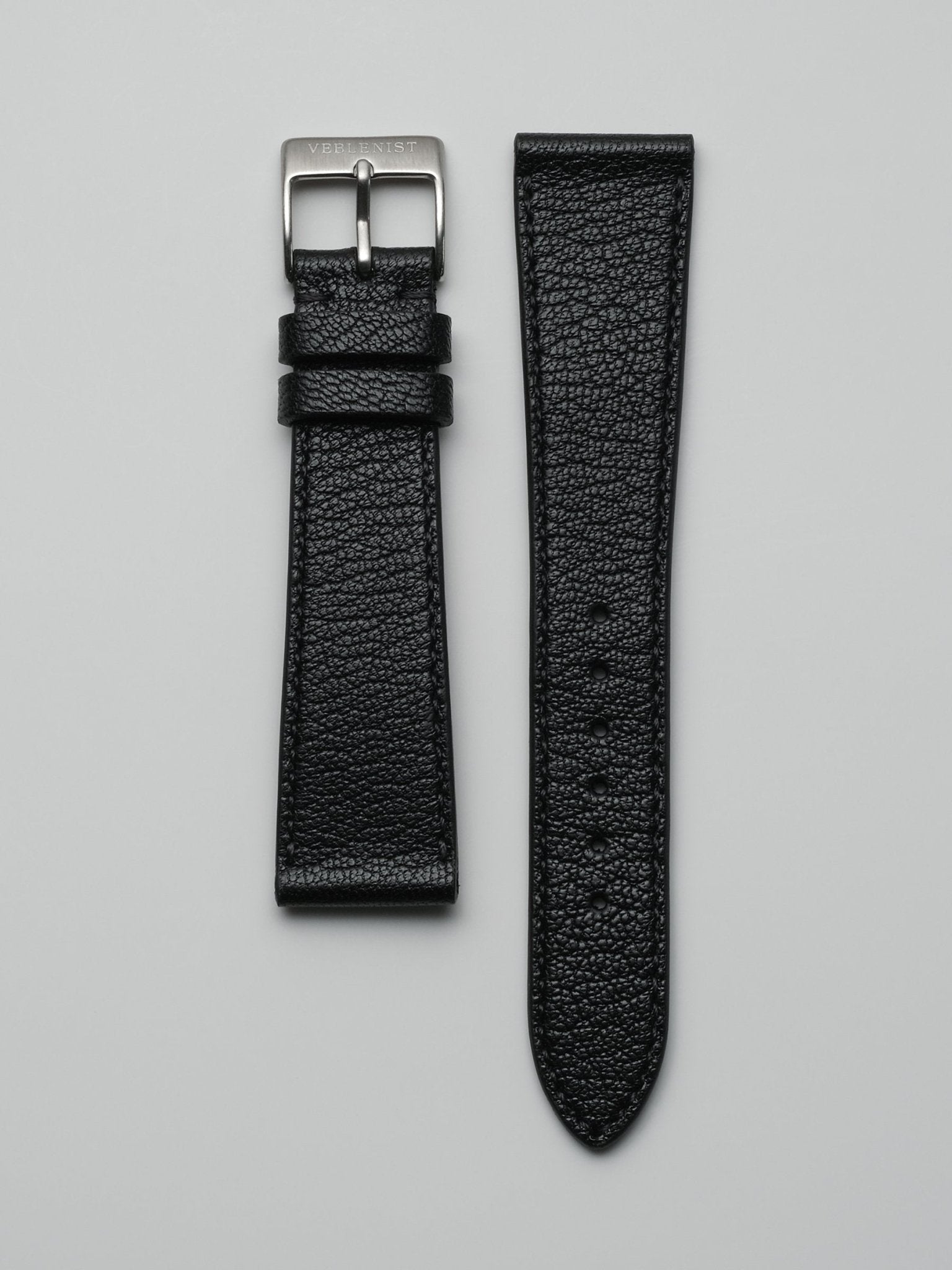 Nero Leather Watch Strap | Veblenist – VEBLENIST