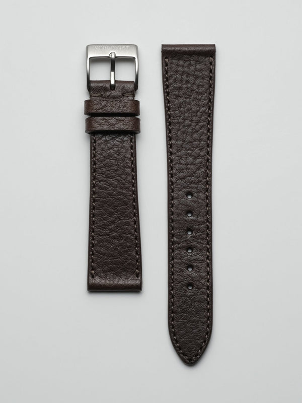 watch strap leather wenge