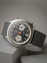 heuer carrera 1153 veblenist watch strap leather wolf grey nubuck