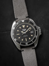 heuer monnin veblenist watch strap canvas lupo grey