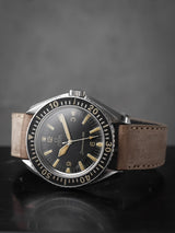 omega seamaster 300 sword hands veblenist watch strap leather atlas