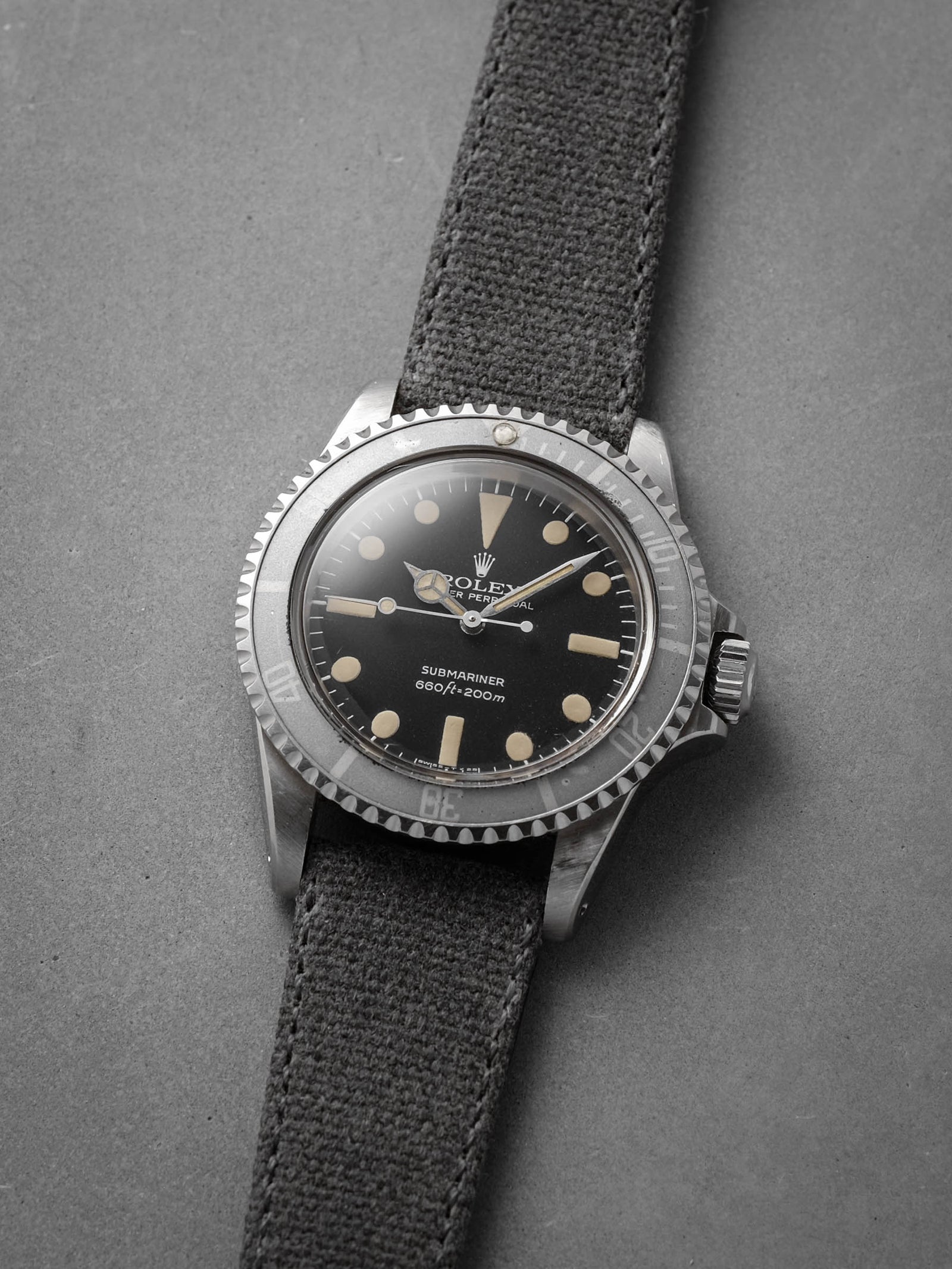 Defender Grey Waxed Canvas Watch Strap | Veblenist – VEBLENIST