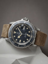 tudor submariner 94110 snowflake veblenist watch strap leather dogwood suede