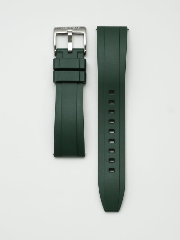 Green FKM Rubber Strap