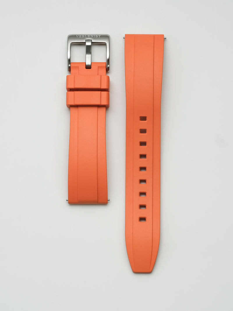 Orange FKM Rubber Strap