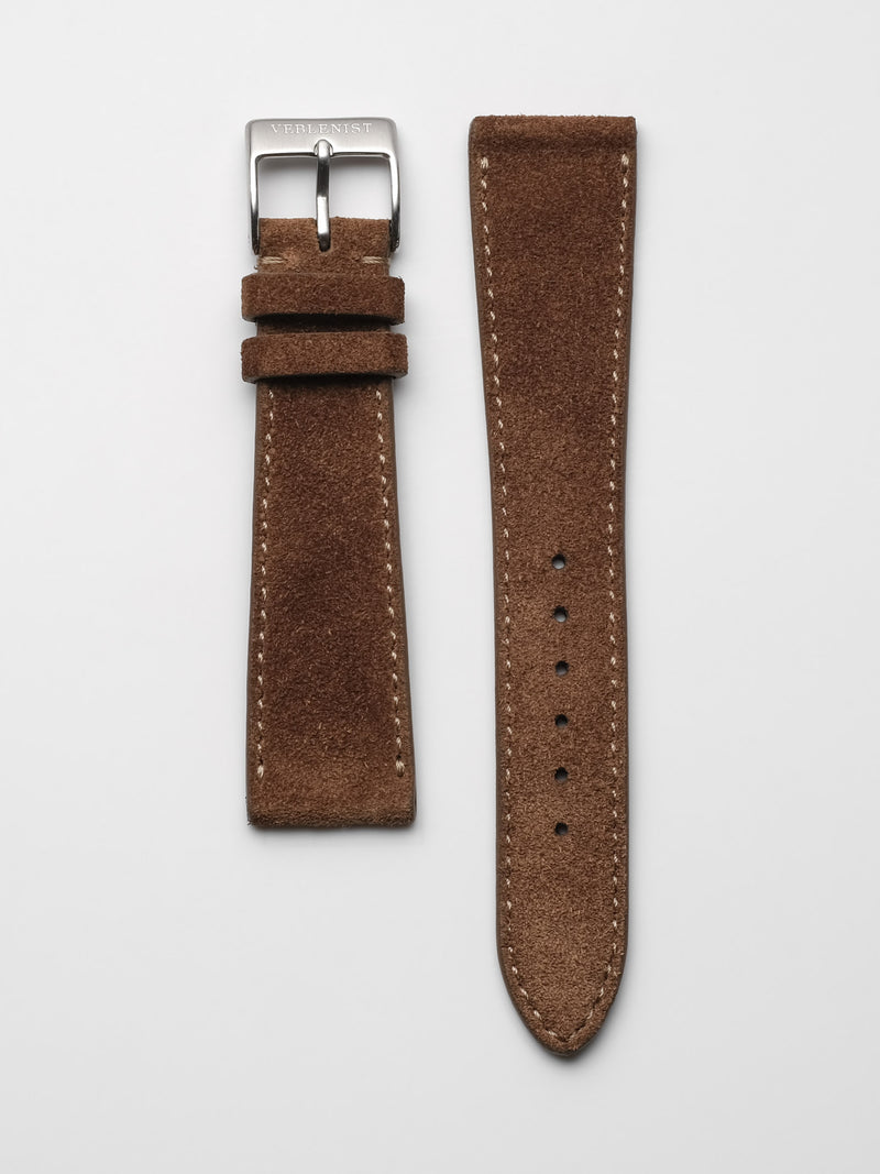 Flaxen Brown Suede