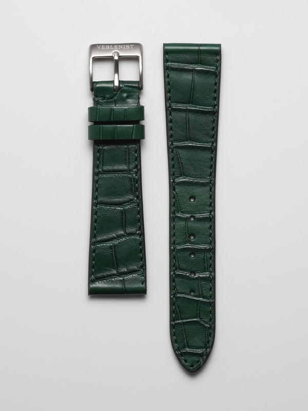 Matte Emeraude Alligator