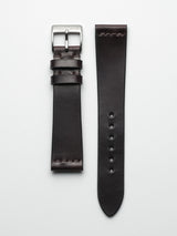 watch strap leather unlined color no 8 shell cordovan