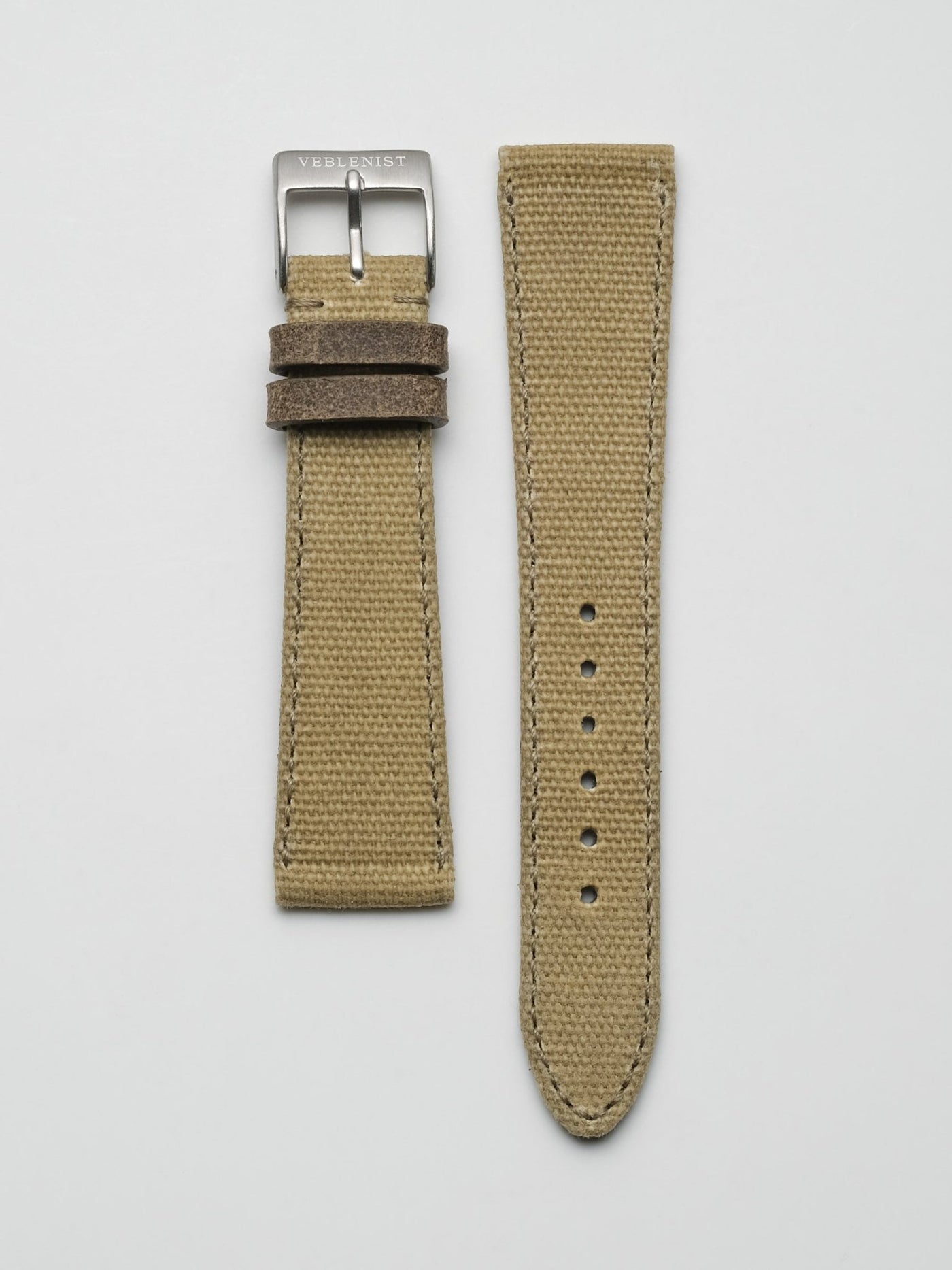 Ridgecrest Waxed Canvas Watch Strap | Veblenist – VEBLENIST
