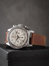 girard perregaux olimpico 9075af veblenist watch strap leather amaretto shell cordovan