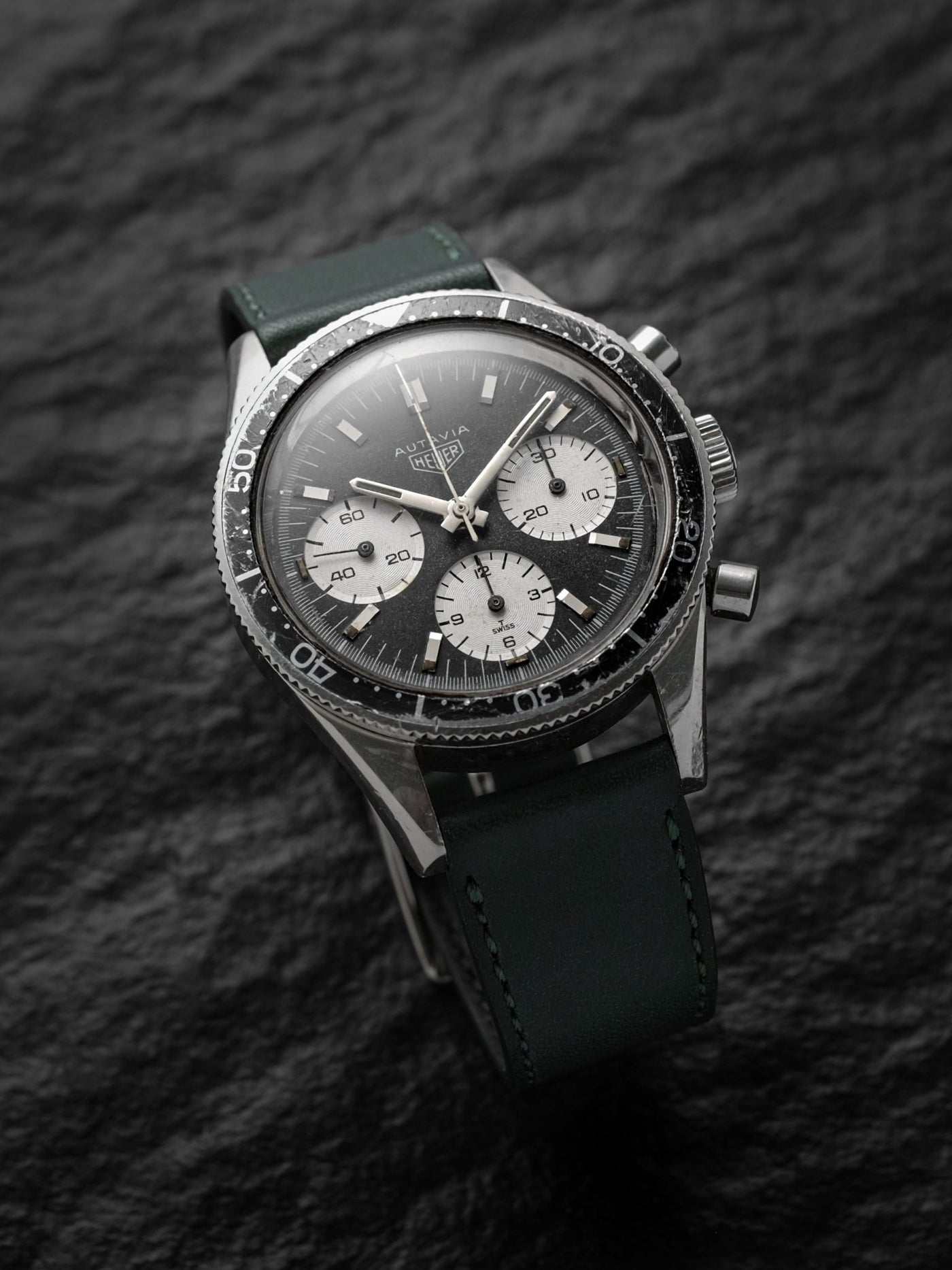 Pine Green Calfskin Leather Watch Strap | Veblenist – VEBLENIST