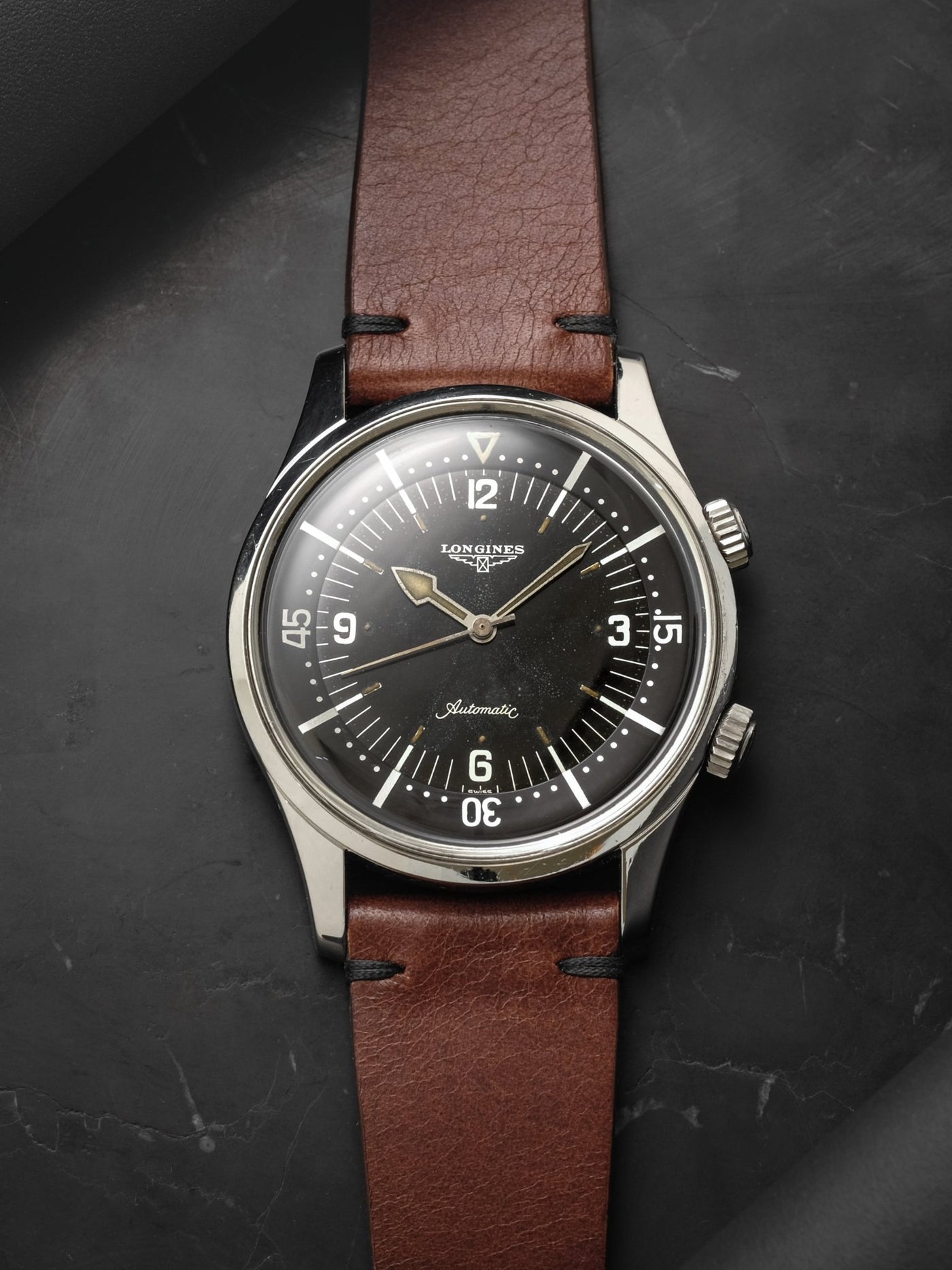 Oxblood Leather Watch Strap Veblenist – VEBLENIST - Main Image