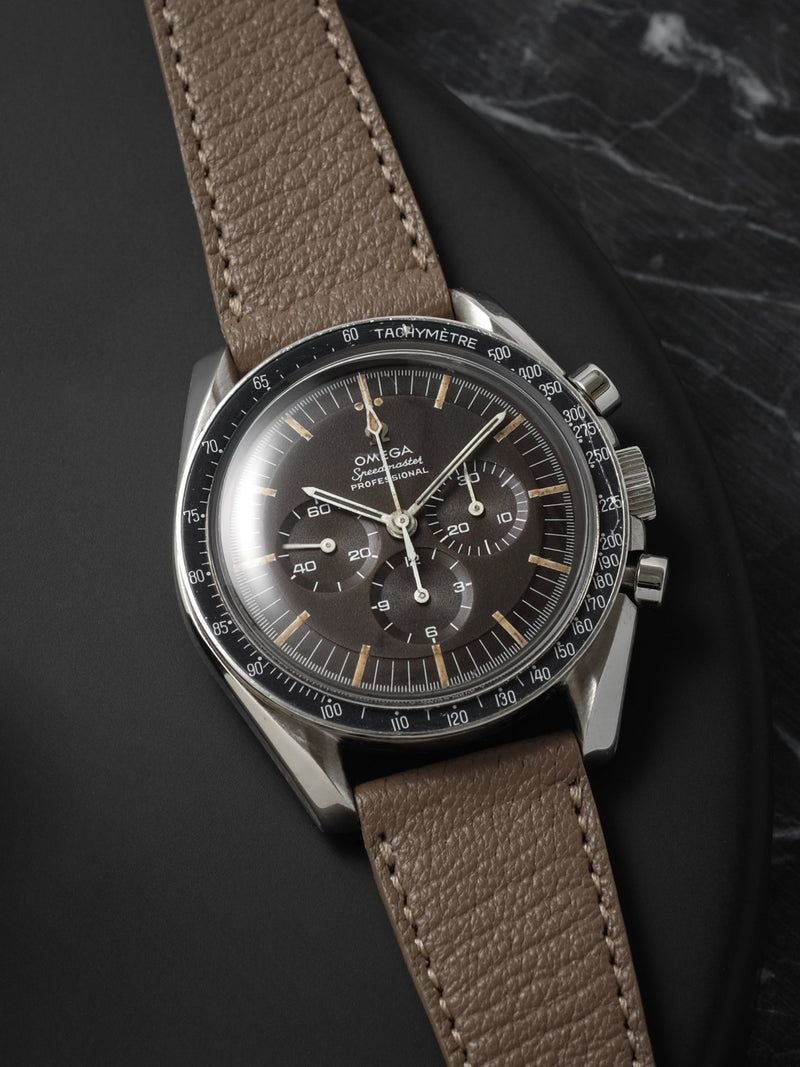 omega speedmaster 105012 veblenist watch strap leather flatiron