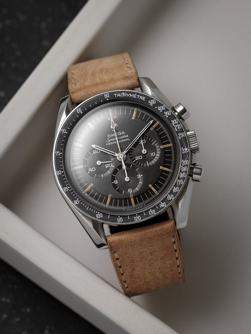omega speedmaster 105012 veblenist watch strap leather mirage