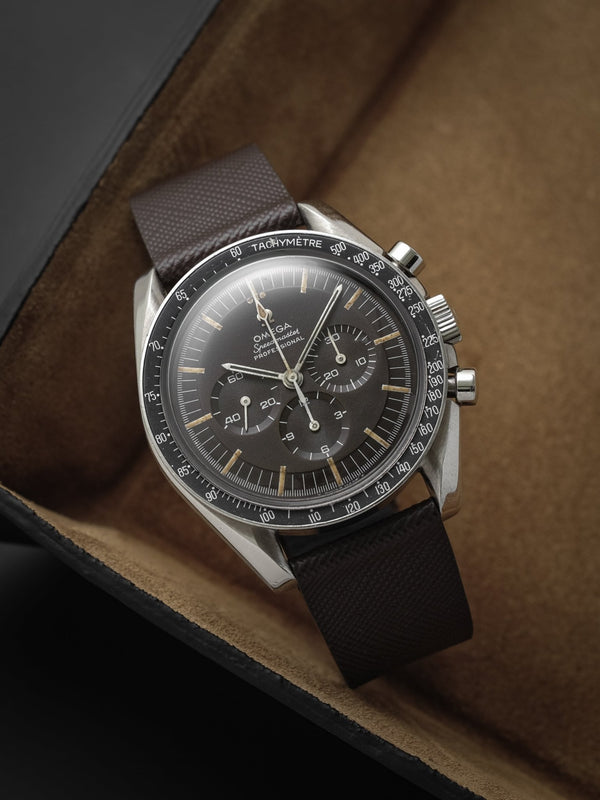 omega speedmaster 105012 veblenist watch strap leather oazo saffiano