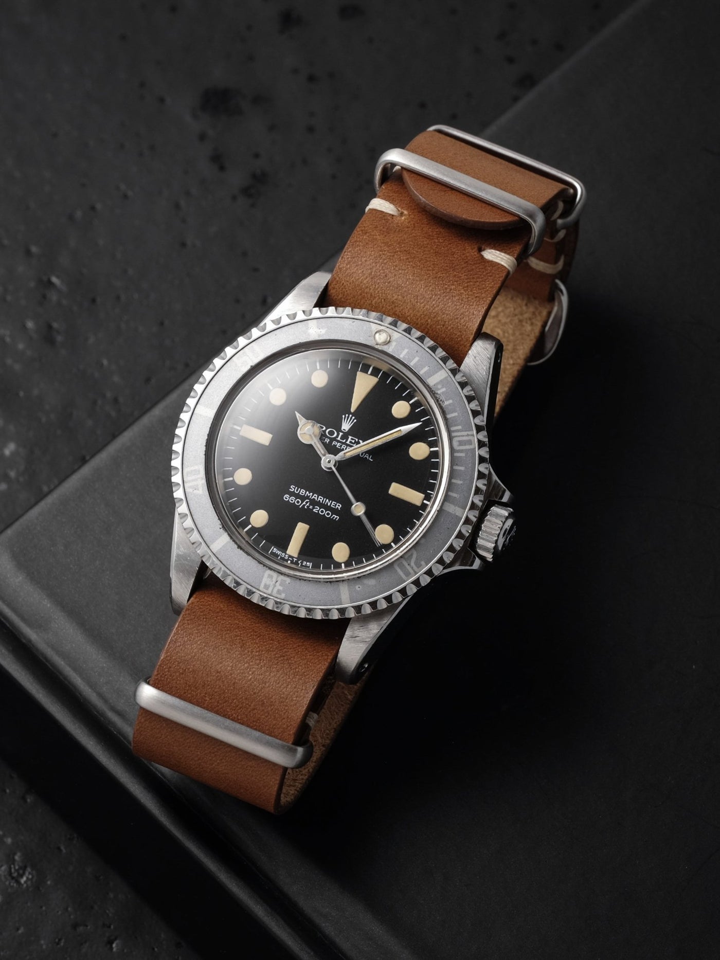 Siena NATO Single-Piece Leather Watch Strap Veblenist – VEBLENIST