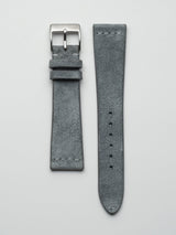 watch strap leather capri blue suede