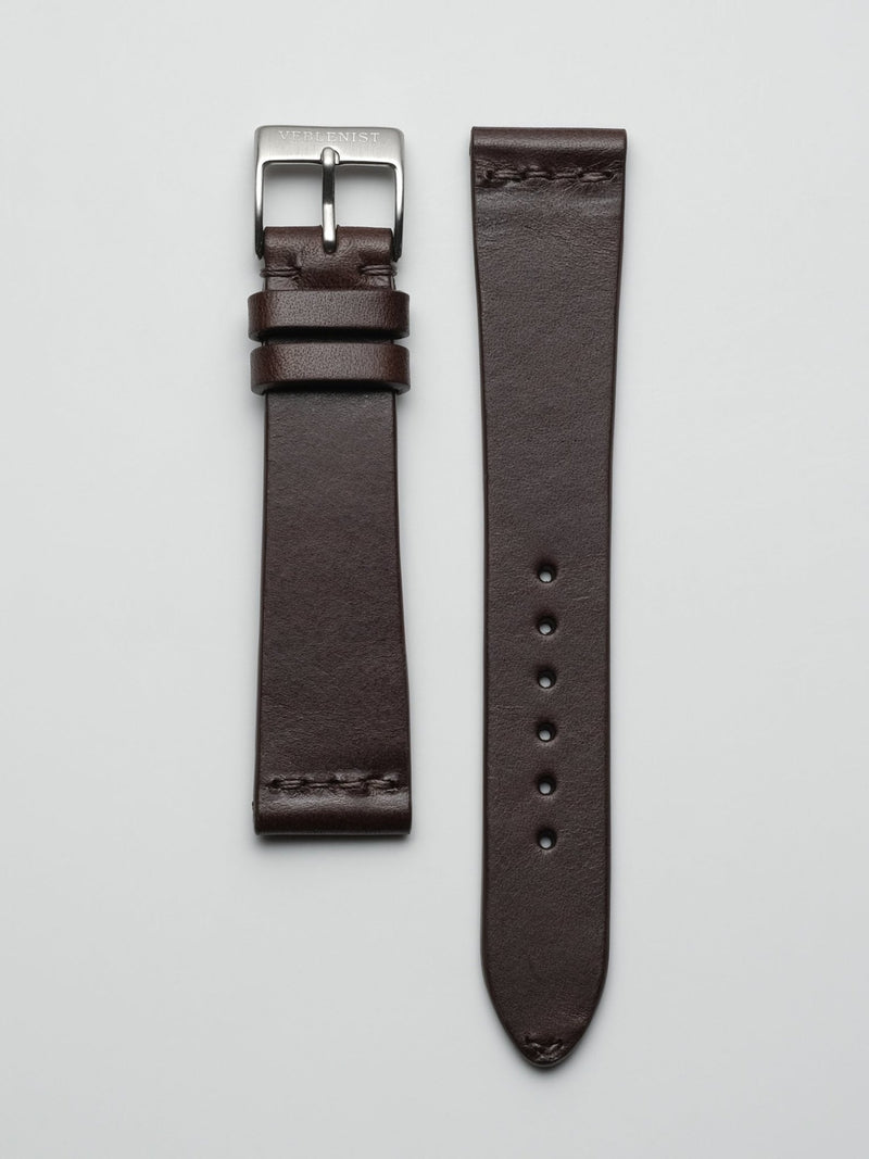 watch strap leather castano