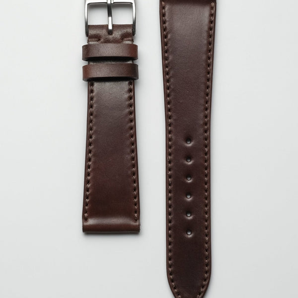 19mm shell top cordovan watch strap