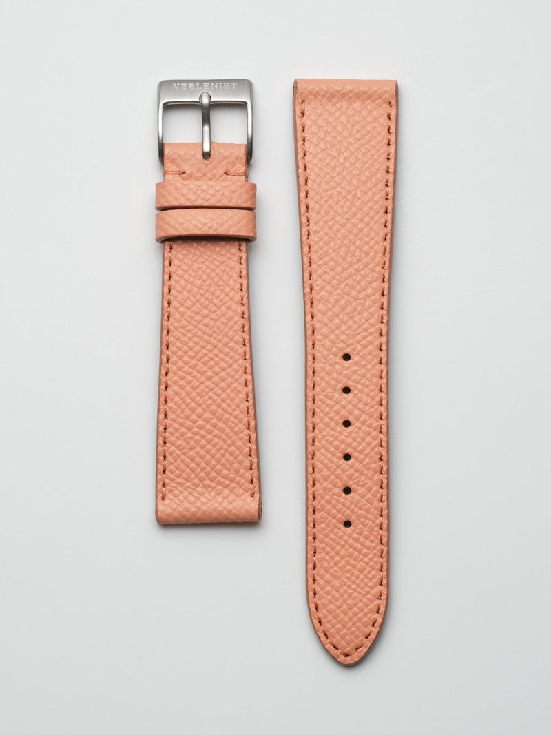 watch strap leather corra textured calfskin