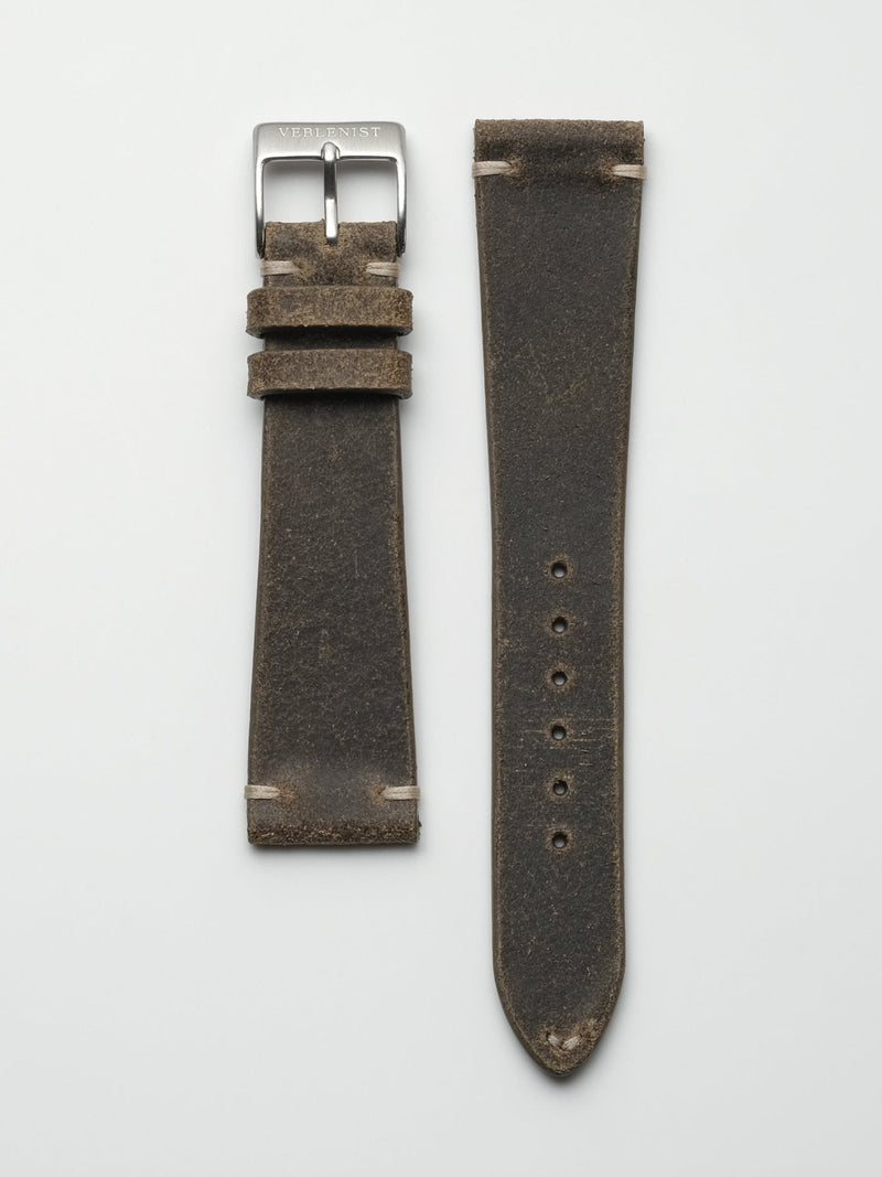 watch strap leather ironwood