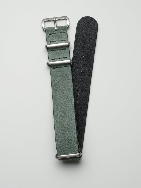 watch strap leather nato bayside suede