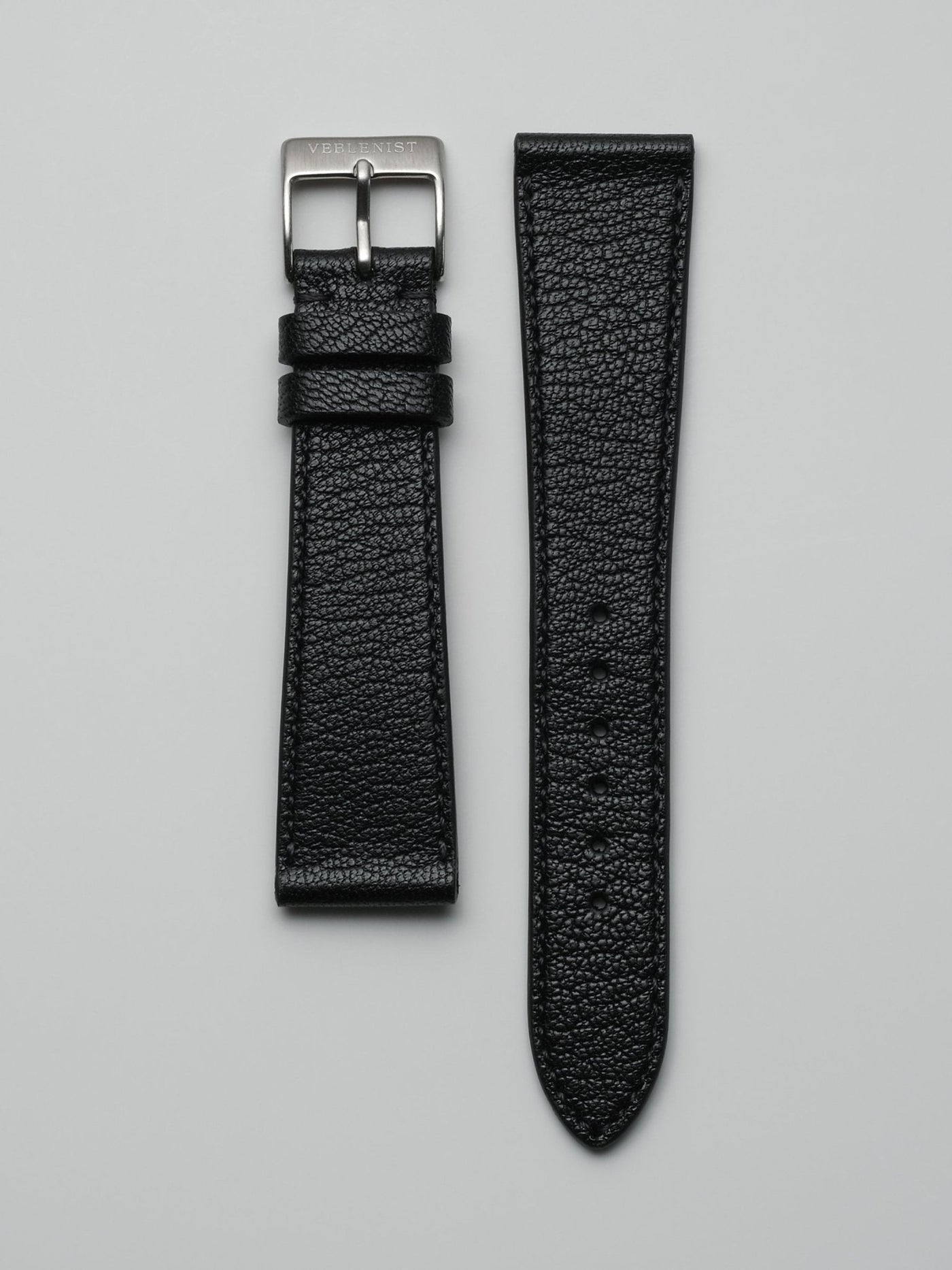 watch-strap-leather-nero-