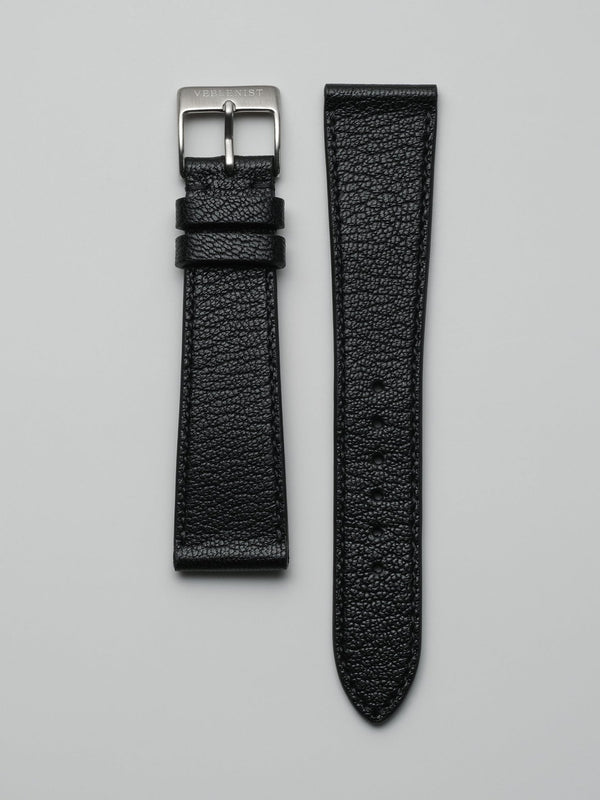 watch strap leather nero