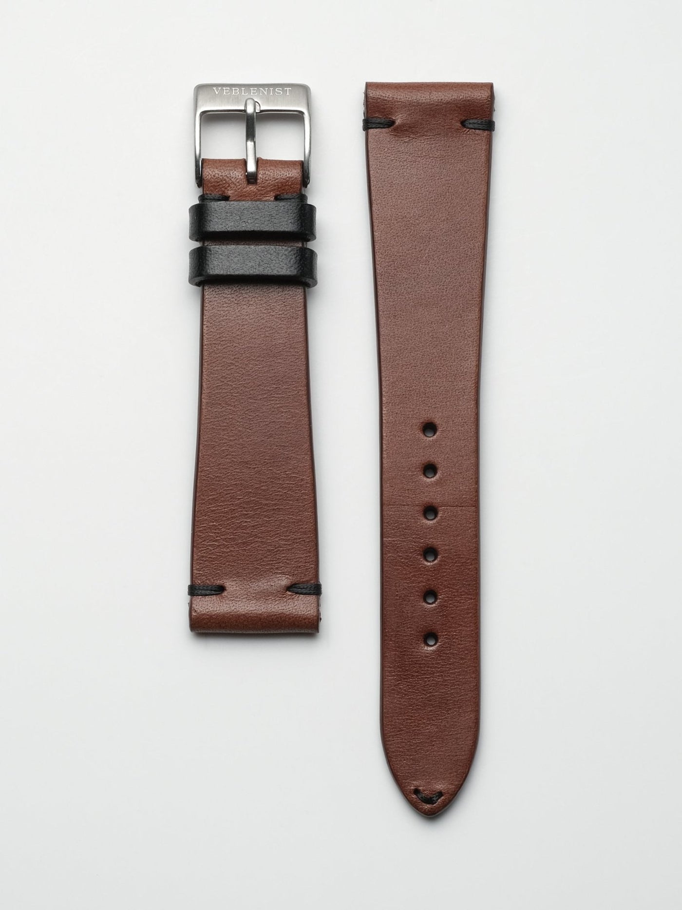 Oxblood leather watch strap sale