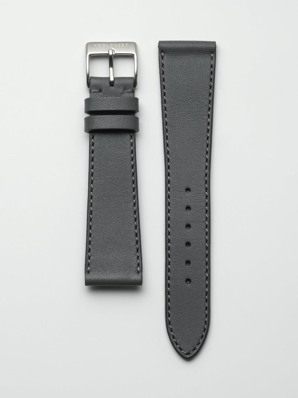 watch-strap-leather-steel-grey