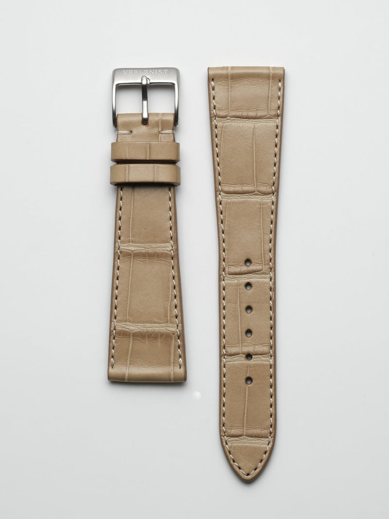 Matte Tan Alligator Leather Watch Strap Veblenist – VEBLENIST